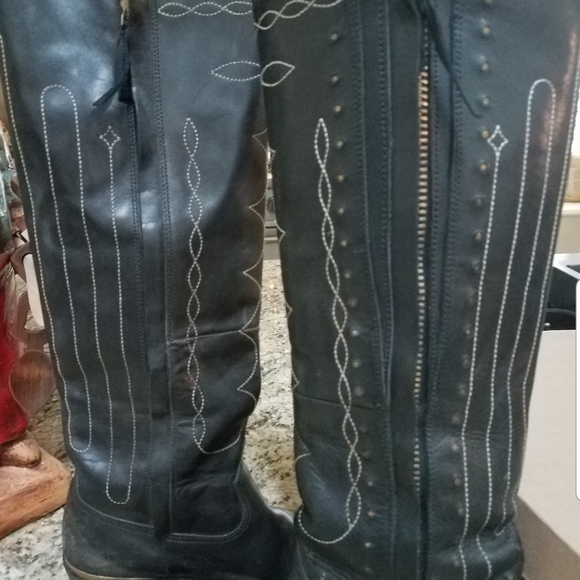Golden Goose Tall Boots - Picture 1 of 2